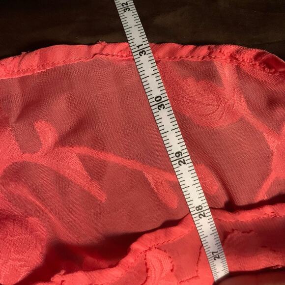 Torrid women’s 2 chiffon blouse coral pink spring - Picture 10 of 10